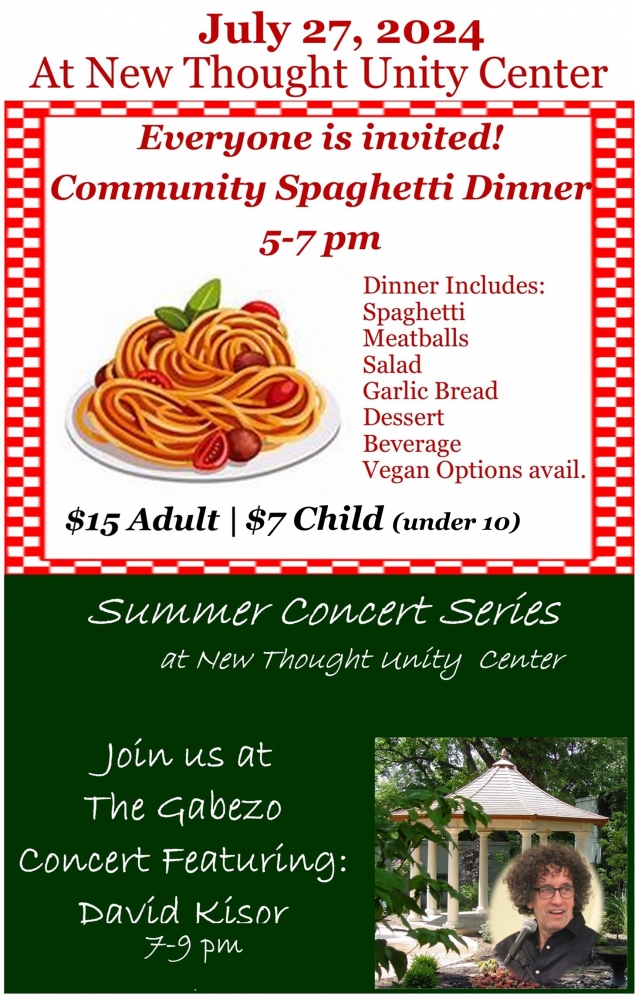 Community Spaghetti Dinner